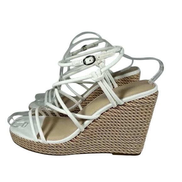 Marc Fisher Zeki Size 11 Platform Wedge Sandal Espadrille - Picture 5 of 7